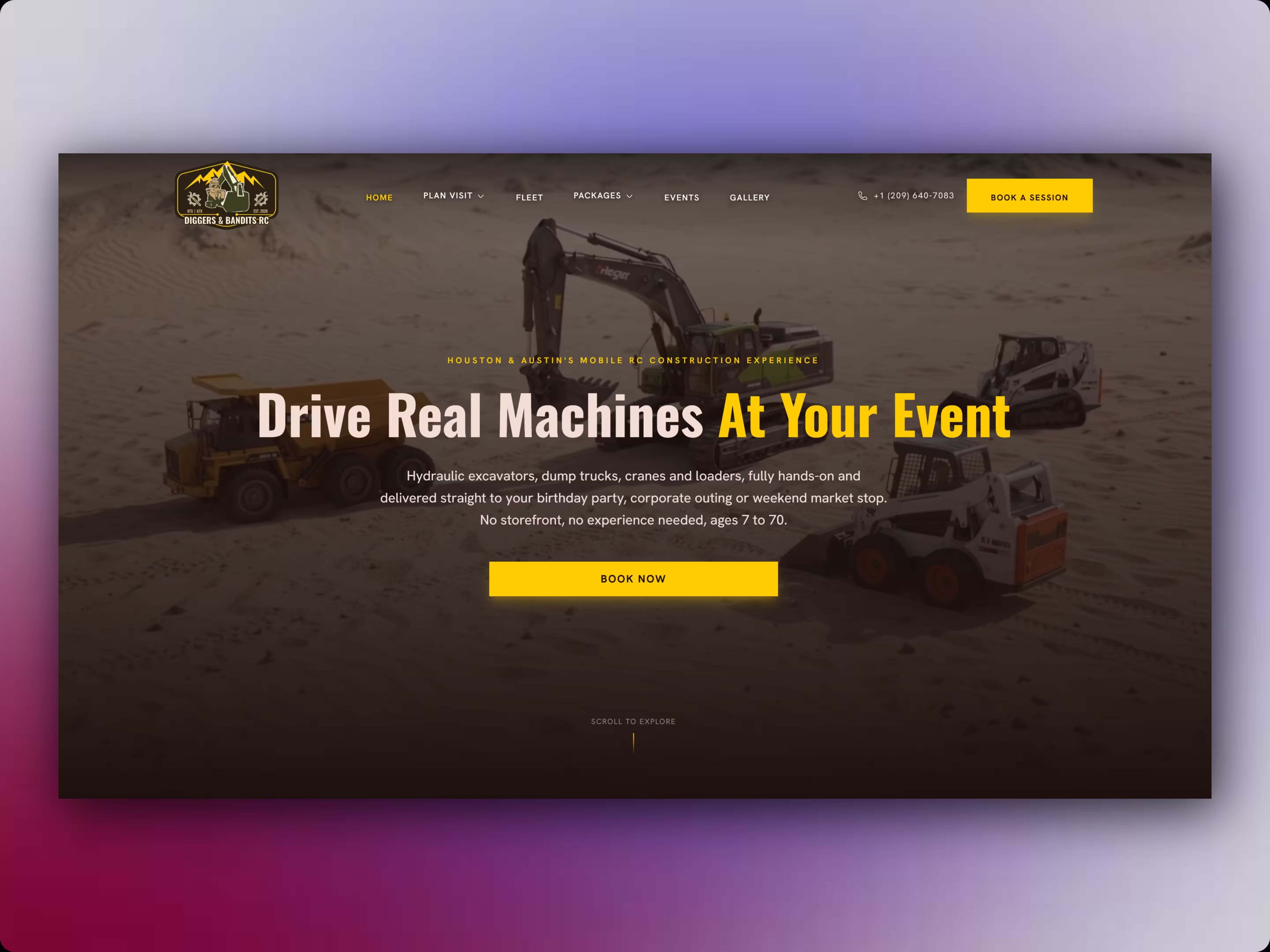 Preview of Diggers & Bandits: RC Construction Experience